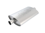 Borla Pro-XS 2inch, 2inch, 14inch x 9-1/2inch x 4inch Oval Cen/Cen w/o Notch Turbo Muffler - Miami AutoSport Technik