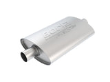 Borla Pro-XS 2inch, 2inch, 14inch x 9-1/2inch x 4inch Oval Cen/Cen w/o Notch Turbo Muffler - Miami AutoSport Technik