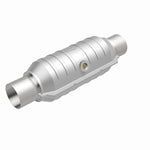 MagnaFlow Conv Univ 2.5in Inlet/Outlet Center/Center Round 11in Body L x 5.125in W x 15in Overall L - Miami AutoSport Technik