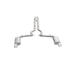 MagnaFlow Cat Back, SS, 3in, Street, Dual Split Polished 4.5in Tips 2015 Ford Mustang GT V8 5.0L - Miami AutoSport Technik