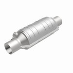 MagnaFlow Conv Univ 2in Inlet/Outlet Center/Center Round 11in Body L x 5.125in W x 15in Overall L - Miami AutoSport Technik