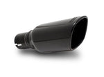 Borla 12-14 Jeep Wrangler JK 2/4Dr Rr Section ATAK Single Square Rlld Angle-Cut Black Chrome Exhaust - Miami AutoSport Technik