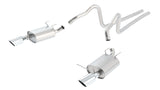 Borla 11-12 Ford Mustang 3.7L AT/MT RWD 2dr ATAK SS Catback Exhaust - Miami AutoSport Technik