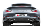 Akrapovic 16-17 Porsche 911 Turbo/Turbo S (991.2) Slip-On Line (Titanium) (Req. Tips/Diffuser) - Miami AutoSport Technik
