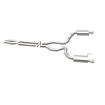 MagnaFlow Cat Back, SS, 3in, Street, Dual Split Polished 4.5in Tips 2015 Ford Mustang GT V8 5.0L - Miami AutoSport Technik
