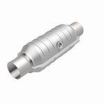 MagnaFlow Conv Univ 2.5in Inlet/Outlet Center/Center Round 11in Body L x 5.125in W x 15in Overall L - Miami AutoSport Technik