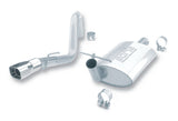 Borla 91-95 Jeep Wrangler YJ 4.0L 6cyl 4WD 2Dr SS Single Rigth Rear Exit Cat-Back Exhaust - Miami AutoSport Technik