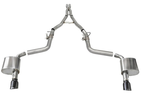 Corsa 15-21 Charger SRT/Hellcat/Redeye 2.75in Valved Catback DRE w/ Single 4.5in Blk PVD Tips - Miami AutoSport Technik