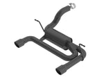 Borla 2018 Jeep Wrangler JL/JLU 3.6L 2DR/4DR S-Type SS Axle Back Black Coated Exhaust w/3.5in Tips - Miami AutoSport Technik