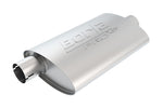 Borla Universal 2-1/4, 2-1/4 14x7-7/8 x 4-1/4 w/ Notch PRO-XS Muffler - Miami AutoSport Technik