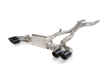 Akrapovic 2021 BMW M8/M8 Competition (F91/F92) Evolution Line Cat Back (Titanium) w/Carbon Tips - Miami AutoSport Technik