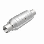 MagnaFlow Conv Univ 2.5in Inlet/Outlet Center/Center Round 11in Body L x 5.125in W x 15in Overall L - Miami AutoSport Technik