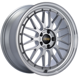 BBS LM 19x8.5 5x112 ET48 Diamond Silver Center Diamond Cut Lip Wheel -82mm PFS/Clip Required - Miami AutoSport Technik