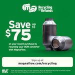 MagnaFlow Conv Univ 4 C/C 3.5 Perf Spun - Miami AutoSport Technik