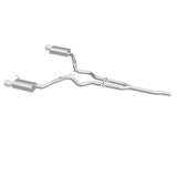 MagnaFlow Cat Back, SS, 2.5in, Street, Dual Split Polished 4.5in Tips 2015 Ford Mustang Ecoboost - Miami AutoSport Technik