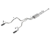 Borla 14-18 Toyota Tundra 4.6L/5.7L V8 AT 2&4WD Crew Max Cat-Back Touring Exhaust - Black Chrome Tip - Miami AutoSport Technik