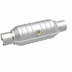 MagnaFlow Conv Univ 2.5in Inlet/Outlet Center/Center Round 11in Body L x 5.125in W x 15in Overall L - Miami AutoSport Technik