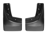 WeatherTech 14+ Chevrolet Silverado No Drill Mudflaps - Black - Miami AutoSport Technik