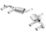 Borla 16 Chevy Camaro SS 6.2L w/ Dual NPP Atak Quad RD RL Tips Dual Exit Rear Section Exhaust - Miami AutoSport Technik