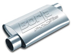 Borla Universal Pro-XS 3in Inlet//Outlet Offset/Offset 14x9 1/2 x 4 Muffler - Miami AutoSport Technik