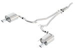 Borla Atak Cat Back 15-17 Ford Mustang 2.3L EcoBoost MT/AT 2.25in pipe 4in tip - Miami AutoSport Technik