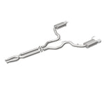 MagnaFlow Cat Back, SS, 3in, Street, Dual Split Polished 4.5in Tips 2015 Ford Mustang GT V8 5.0L - Miami AutoSport Technik