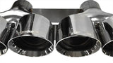 Corsa 14 Chevy Corvette C7 Stainless Steel Exhaust Tip Kit - Miami AutoSport Technik