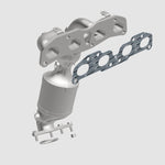 MagnaFlow Conv DF 07-10 Nissan Altima 2.5L Manifold (49 State) - Miami AutoSport Technik