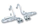 Borla 97-04 Corvette Coupe/Conv/Hatchback 5.7L 8cyl 4spd/6spd RWD Classic S-Typein Cat-Back Exhaust - Miami AutoSport Technik