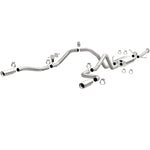MagnaFlow 14 Toyota Tundra V8 4.6L/5.7L Stainless Cat Back Exhaust Dual Split Rear Exit - Miami AutoSport Technik