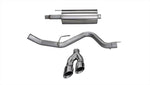 Corsa 2015 Ford F-150 5.0L V8 (Super Crew Cab) Polished Sport Single Side Dual 4in Tips CB Exhaust - Miami AutoSport Technik