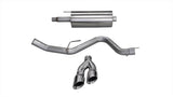 Corsa 2015 Ford F-150 5.0L V8 (Super Crew Cab) Polished Sport Single Side Dual 4in Tips CB Exhaust - Miami AutoSport Technik