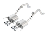 Borla 14-15 Chevy Corvette C7 w/o AFM w/o NPP Atak Rear Section Exhaust Quad Rd RL Tips - Miami AutoSport Technik