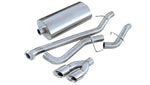 Corsa 02-07 GMC Sierra Reg. Cab/Short Bed 1500 4.8L V8 Polished Sport Cat-Back Exhaust - Miami AutoSport Technik