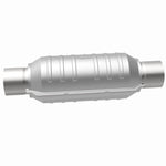 MagnaFlow Conv Univ 2.5in Inlet/Outlet Center/Center Round 11in Body L x 5.125in W x 15in Overall L - Miami AutoSport Technik