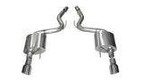 Corsa 2015 Ford Mustang GT 5.0 3in Axle Back Exhaust, Polish Dual 4.5in Tip *Sport* - Miami AutoSport Technik