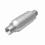 MagnaFlow Conv Univ 2.5in Inlet/Outlet Center/Center Round 11in Body L x 5.125in W x 15in Overall L - Miami AutoSport Technik