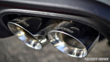 Corsa 2018+ Ford Mustang GT Fastback 5.0L 3in Cat-Back System Dual Rear Exit w/ 4in Gunmetal Tips - Miami AutoSport Technik