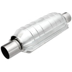 MagnaFlow Conv Univ 2in Inlet/Outlet Center/Center Round 11in Body L x 5.125in W x 15in Overall L - Miami AutoSport Technik