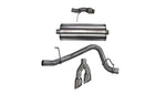 Corsa Cat Back Exhaust, Sport, 3in, Single Side Twin Polished 4in Tips, 2015 Chevy Tahoe/GMC Yukon - Miami AutoSport Technik