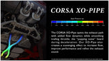Corsa 97-04 Chevrolet Corvette C5 Z06 5.7L V8 XO Pipe Exhaust - Miami AutoSport Technik