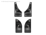 WeatherTech 99-07 Ford F250/F350/F450/F550 No Drill Mudflaps - Black - Miami AutoSport Technik