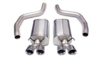 Corsa 06-13 Chevrolet Corvette C6 Z06 7.0L V8 Polished Sport Axle-Back Exhaust - Miami AutoSport Technik