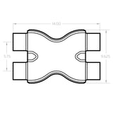 MagnaFlow Smooth Trans X 3/3 X 14 SS - Miami AutoSport Technik