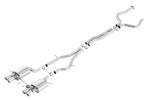 Borla 2016 Cadillac ATS-V 3.6L Twin Turbo Catback Exhaust 4in Tips Dual Split Rear Exit - Miami AutoSport Technik