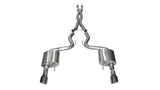 Corsa 15-17 Ford Mustang GT Coupe 5.0L 3in Xtreme Cat-Back Exhaust Dual Rear Exit w/ Gun Metal Tips - Miami AutoSport Technik