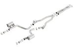 Borla 15-16 Dodge Charger Hellcat 6.2L V8 ATAK Catback Exhaust w/ Valves No Tips Factory Valance - Miami AutoSport Technik