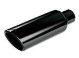Borla S-Type Rear Section 15-17 Ford Mustang GT 5.0L V8 MT/AT 2.5in pipe 4in tip (Black Chrome) - Miami AutoSport Technik