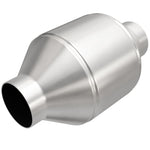MagnaFlow Conv Univ 2.25in Inlet/Outlet Center/Center Round 3in Body L x 5in W x 8.75in Overall L - Miami AutoSport Technik