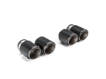 Akrapovic 2021+ BMW M3 (G80)/M4 (G82) Tail Pipe Set (Classic Carbon Design) - Miami AutoSport Technik